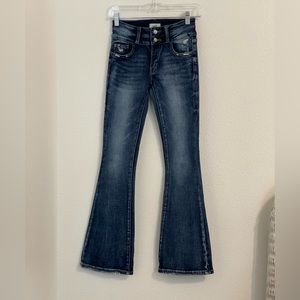 EUC BKE Youth Size 14 Jeans with Flair Legs and Adjustable Waist